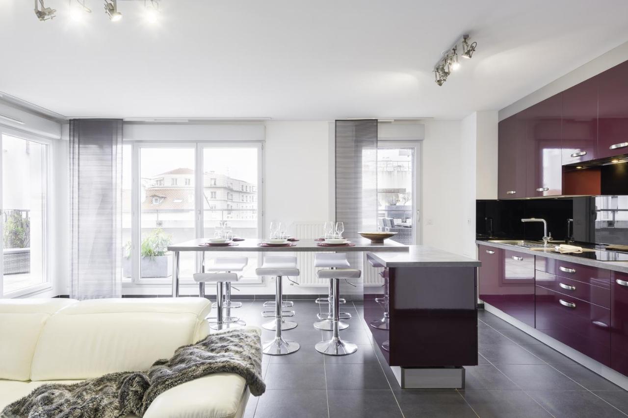 Le 7 De Coeur - Grand T4 Avec Balcon Apartment Лион Екстериор снимка